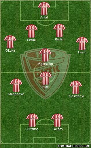 Diósgyõri VTK Formation 2014