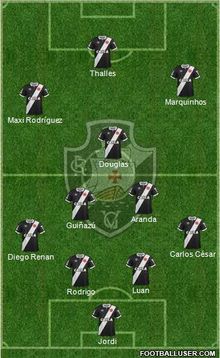 CR Vasco da Gama Formation 2014