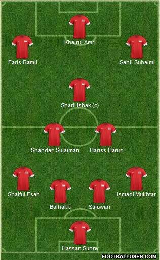 Singapore Formation 2014