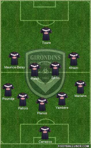 FC Girondins de Bordeaux Formation 2014