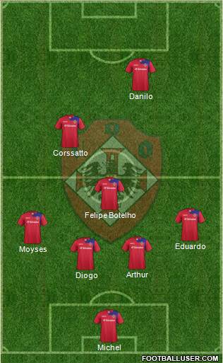 União Desportiva Oliveirense Formation 2014