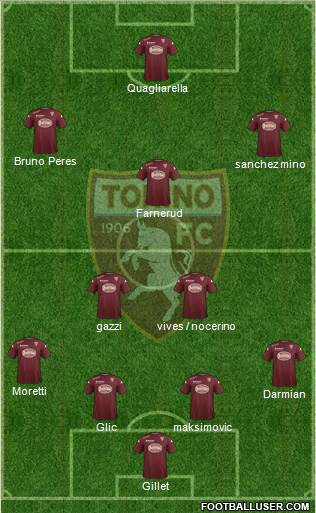 Torino Formation 2014