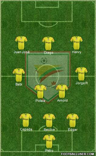 CD Real Cartagena Formation 2014