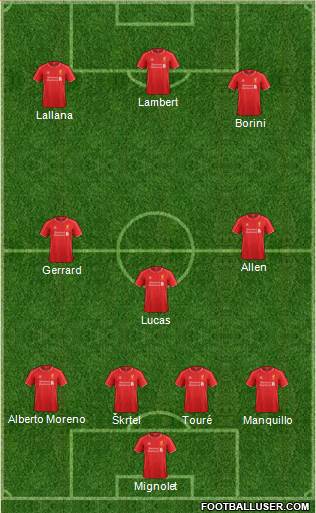 Liverpool Formation 2014