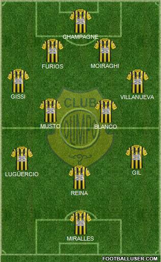 Olimpo de Bahía Blanca Formation 2014