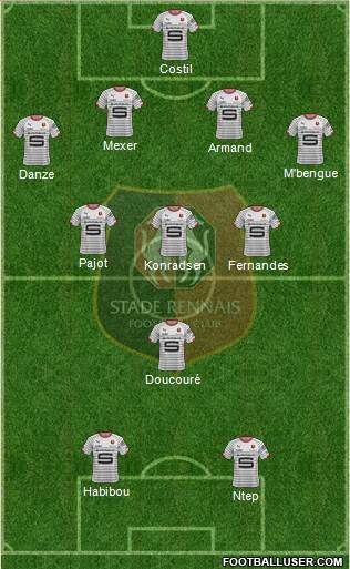 Stade Rennais Football Club Formation 2014