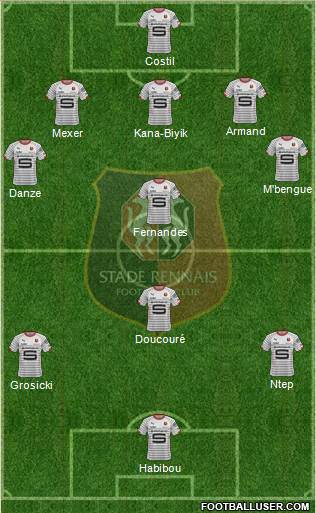 Stade Rennais Football Club Formation 2014