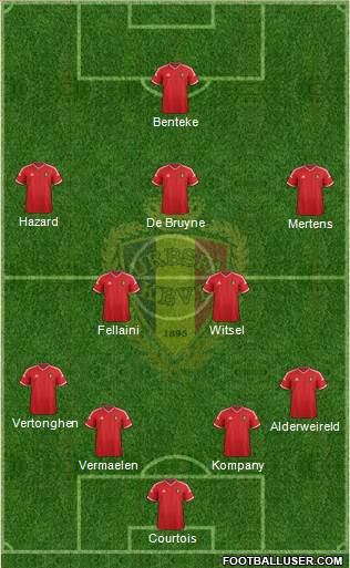 Belgium Formation 2014