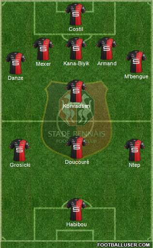 Stade Rennais Football Club Formation 2014
