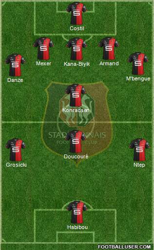Stade Rennais Football Club Formation 2014