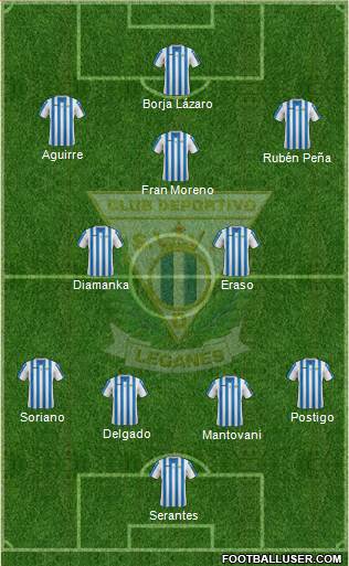 C.D. Leganés S.A.D. Formation 2014
