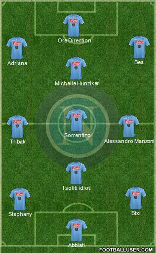 Napoli Formation 2014