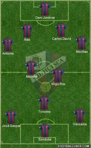 S.D. Huesca Formation 2014