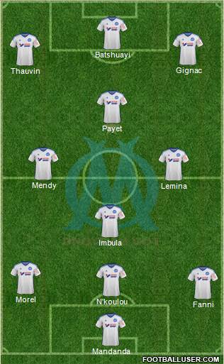Olympique de Marseille Formation 2014