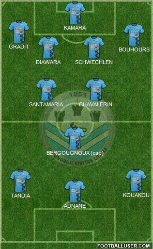 Tours Football Club Formation 2014