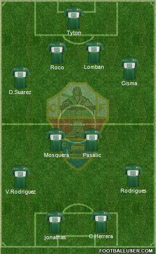 Elche C.F., S.A.D. Formation 2014
