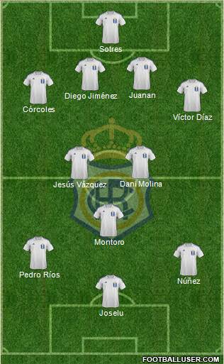 R.C. Recreativo de Huelva S.A.D. Formation 2014