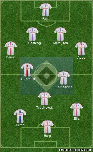 Hamburger SV Formation 2014