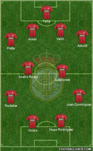 Real Unión de Irún Formation 2014