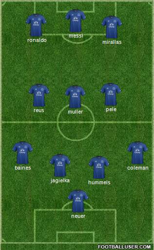 Everton Formation 2014