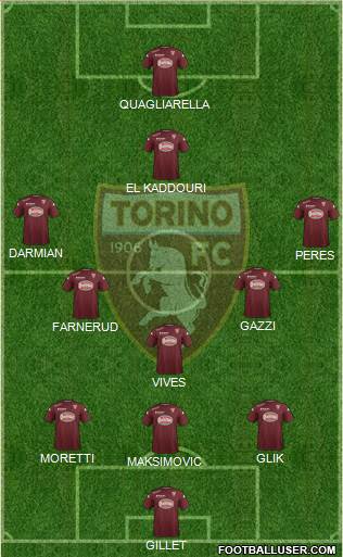 Torino Formation 2014