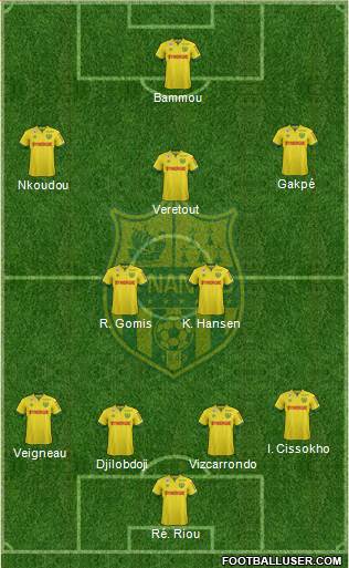 FC Nantes Formation 2014
