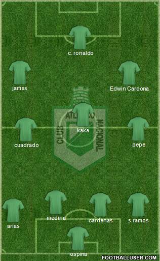 CDC Atlético Nacional Formation 2014