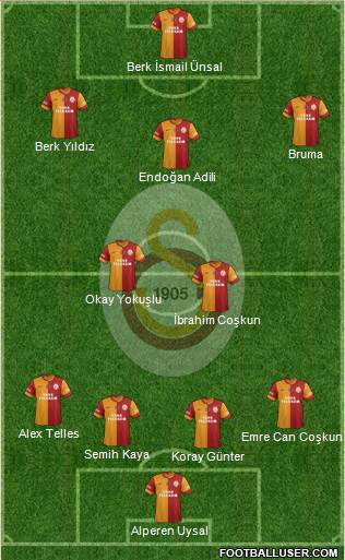 Galatasaray SK Formation 2014