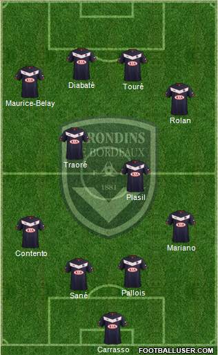 FC Girondins de Bordeaux Formation 2014