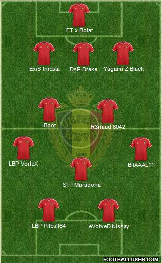 Belgium Formation 2014