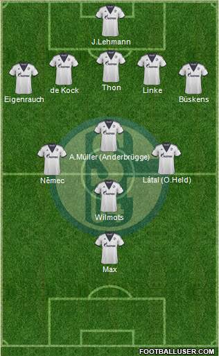 FC Schalke 04 Formation 2014