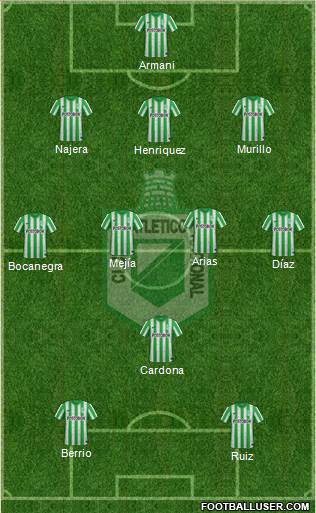 CDC Atlético Nacional Formation 2014