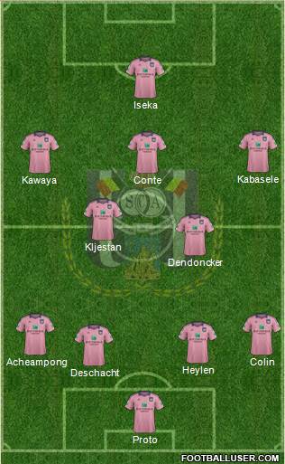 RSC Anderlecht Formation 2014