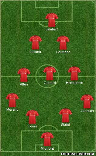 Liverpool Formation 2014