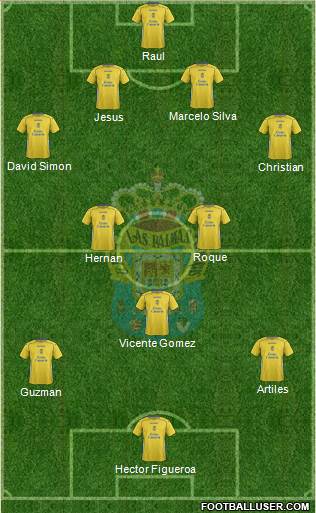 U.D. Las Palmas S.A.D. Formation 2014