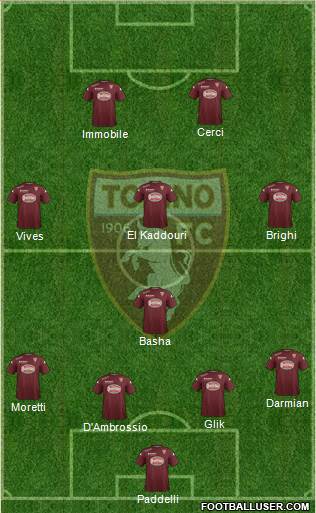 Torino Formation 2014