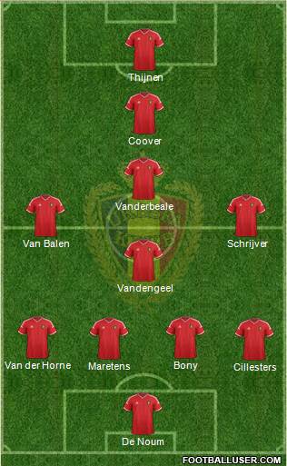 Belgium Formation 2014