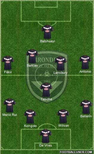 FC Girondins de Bordeaux Formation 2014