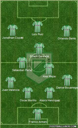 CDC Atlético Nacional Formation 2014