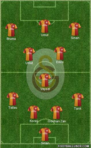 Galatasaray SK Formation 2014