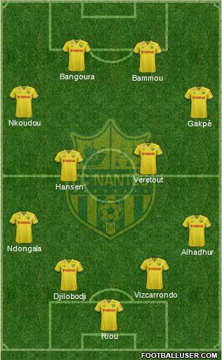 FC Nantes Formation 2014