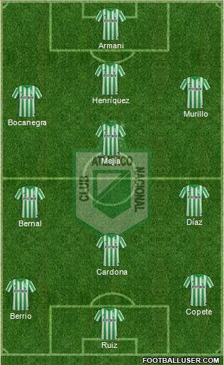 CDC Atlético Nacional Formation 2014