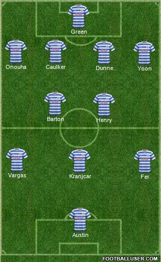 Queens Park Rangers Formation 2014