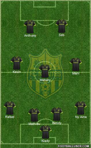 FC Nantes Formation 2014