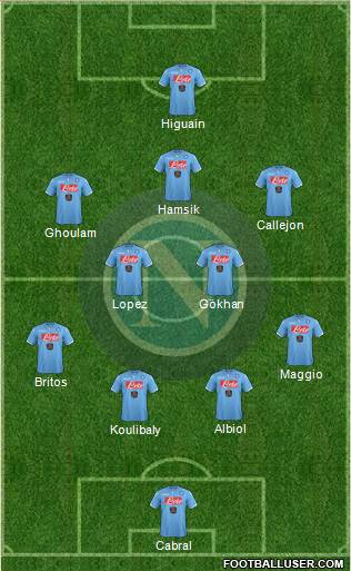 Napoli Formation 2014