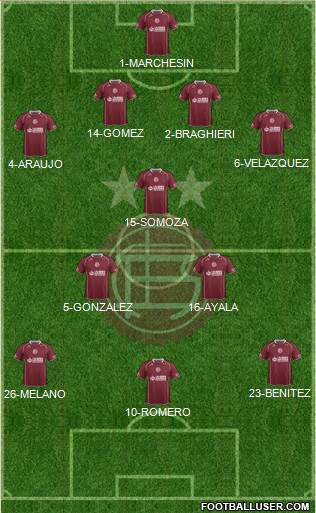 Lanús Formation 2014