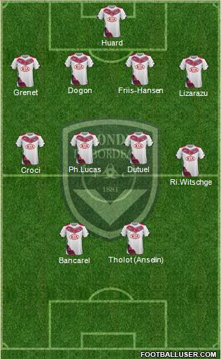 FC Girondins de Bordeaux Formation 2014