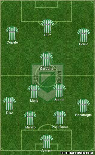 CDC Atlético Nacional Formation 2014