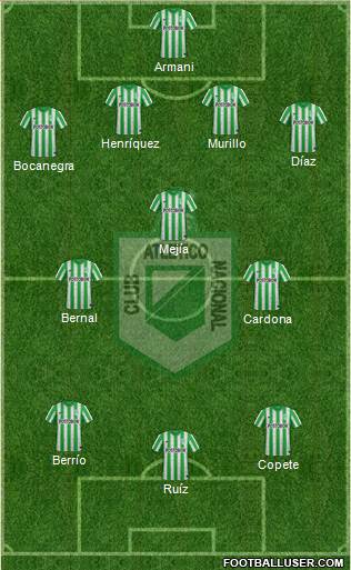 CDC Atlético Nacional Formation 2014