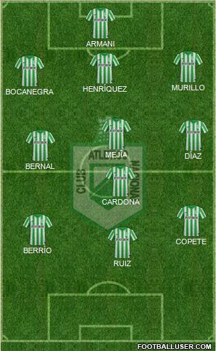 CDC Atlético Nacional Formation 2014